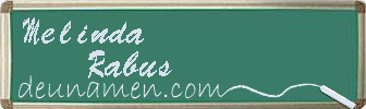 Melinda Rabus Visitenkarte